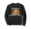 Mt Rainier National Park Mountain Sunset Sweatshirt - Graphic Print Unisex - T-Shirt, Sweatshirt, Hoodie