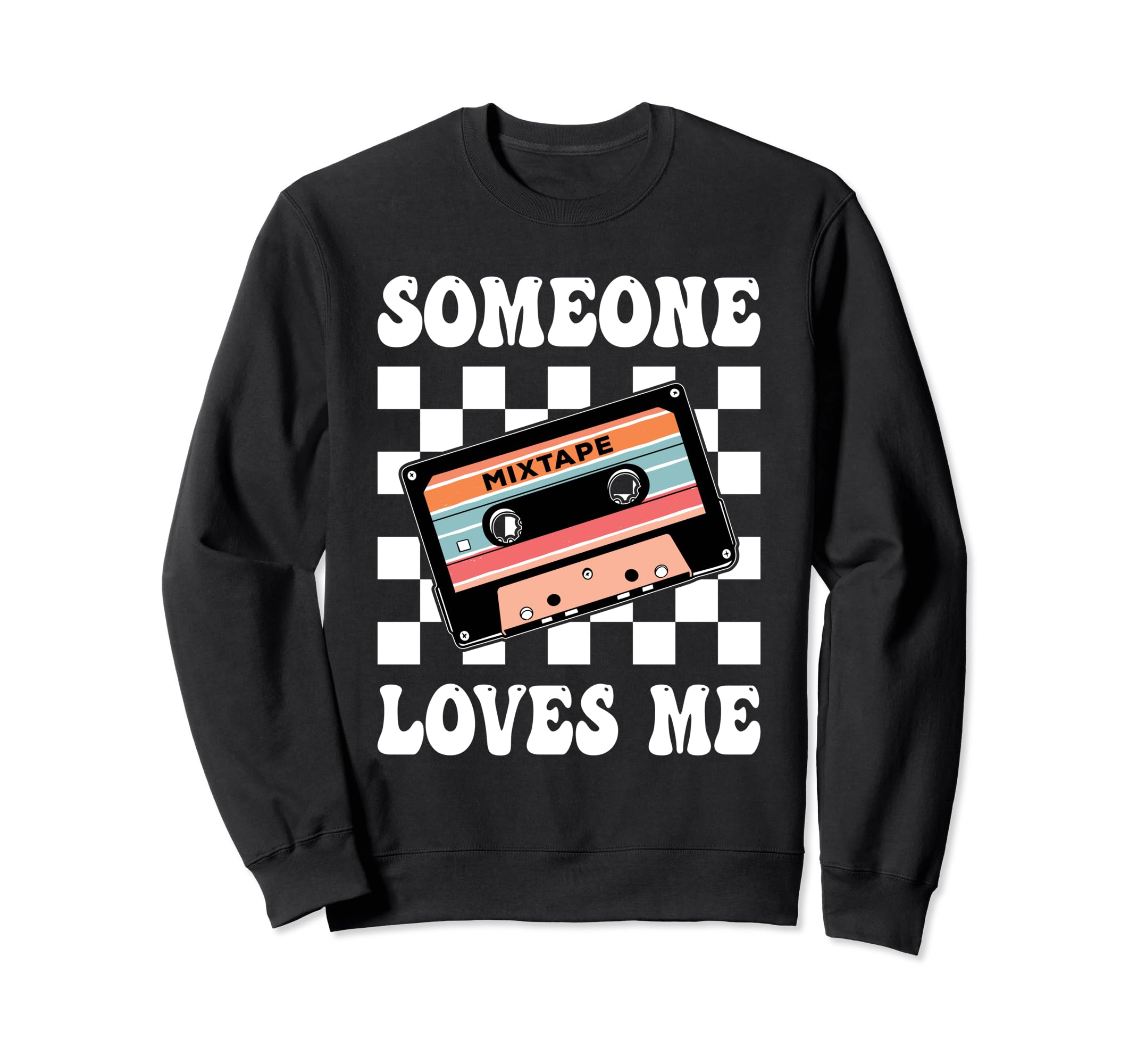 Mixtape 80 S Cassette Tape Sweatshirt - Minimalist Print Unisex - T-Shirt, Sweatshirt, Hoodie