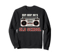 Hip Hop 90S Old School Vinyl Sweatshirt - Fun Novelty Design for Adults - T-Shirt, Sweatshirt, Hoodie