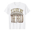 I Live Field Soccer Mom T-Shirt - Casual Everyday Wear for Adults - T-Shirt, Sweatshirt, Hoodie