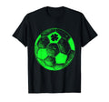 Soccer Ball Shamrock St Patricks Day T-Shirt - Graphic Print Men Women - T-Shirt, Sweatshirt, Hoodie