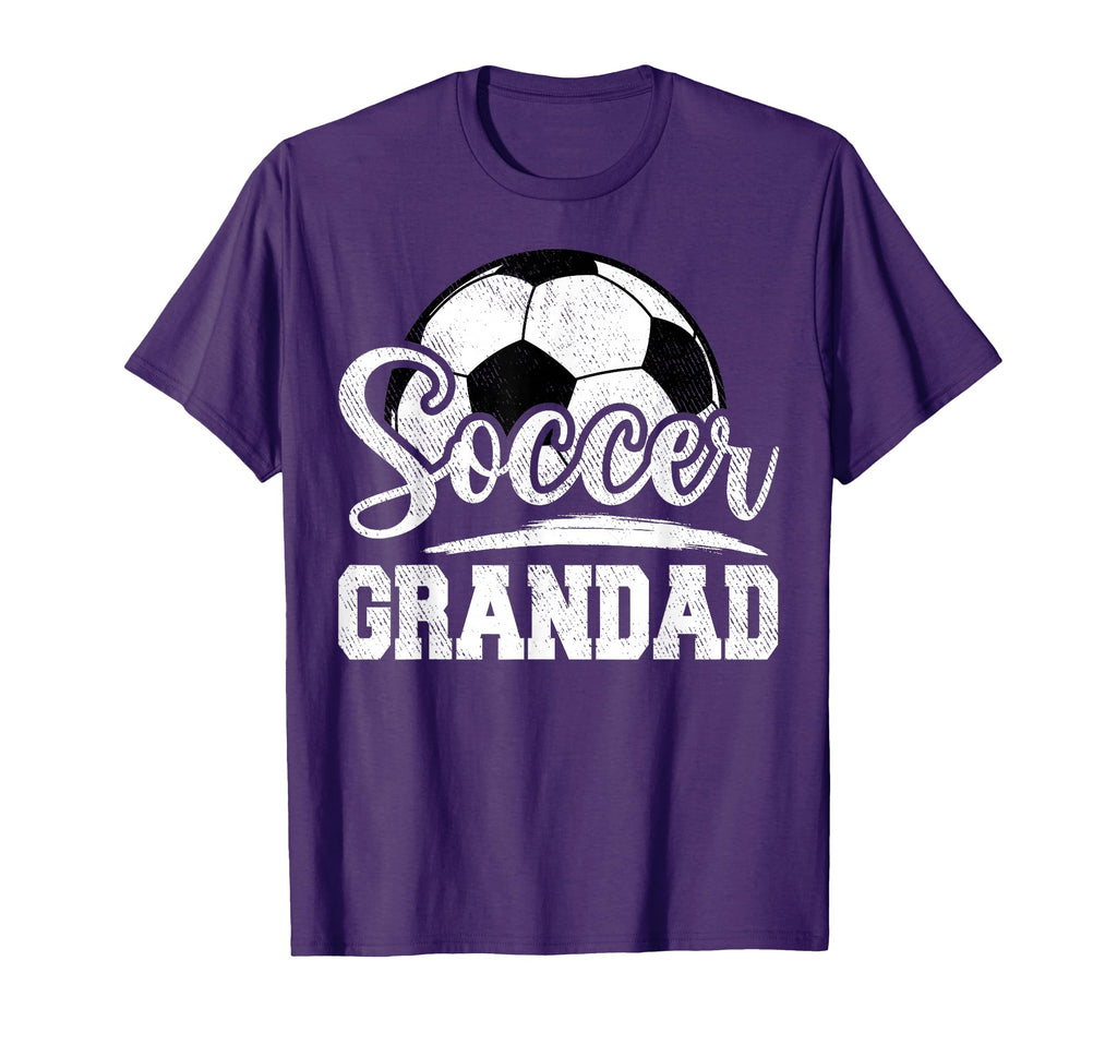Soccer Grandad Soccer Player Game Day T-Shirt - Novelty Apparel for Adults - T-Shirt, Sweatshirt, Hoodie