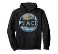 World Peace Earth Conscious Humanity Hoodie - Custom Art Print for Adults - T-Shirt, Sweatshirt, Hoodie