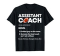 Football Assistant Head Coach Asst Coach T-Shirt - Custom Art Print Unisex - T-Shirt, Sweatshirt, Hoodie