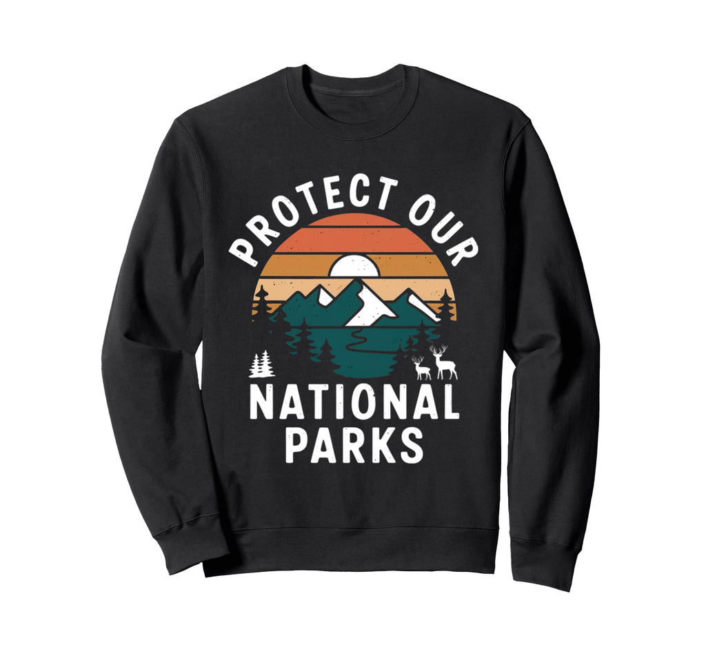 Camping Protects Our National Sweatshirt - Custom Art Print for Adults - T-Shirt, Sweatshirt, Hoodie