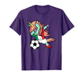 Dabbing Unicorn Italy Soccer Jersey T-Shirt - Unique Graphic Unisex - T-Shirt, Sweatshirt, Hoodie