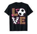 Love Soccer Leopard Soccer Teen T-Shirt - Unique Graphic Unisex - T-Shirt, Sweatshirt, Hoodie