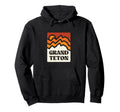 Grand Teton National Park Minimal Hoodie - Custom Art Print for Adults - T-Shirt, Sweatshirt, Hoodie