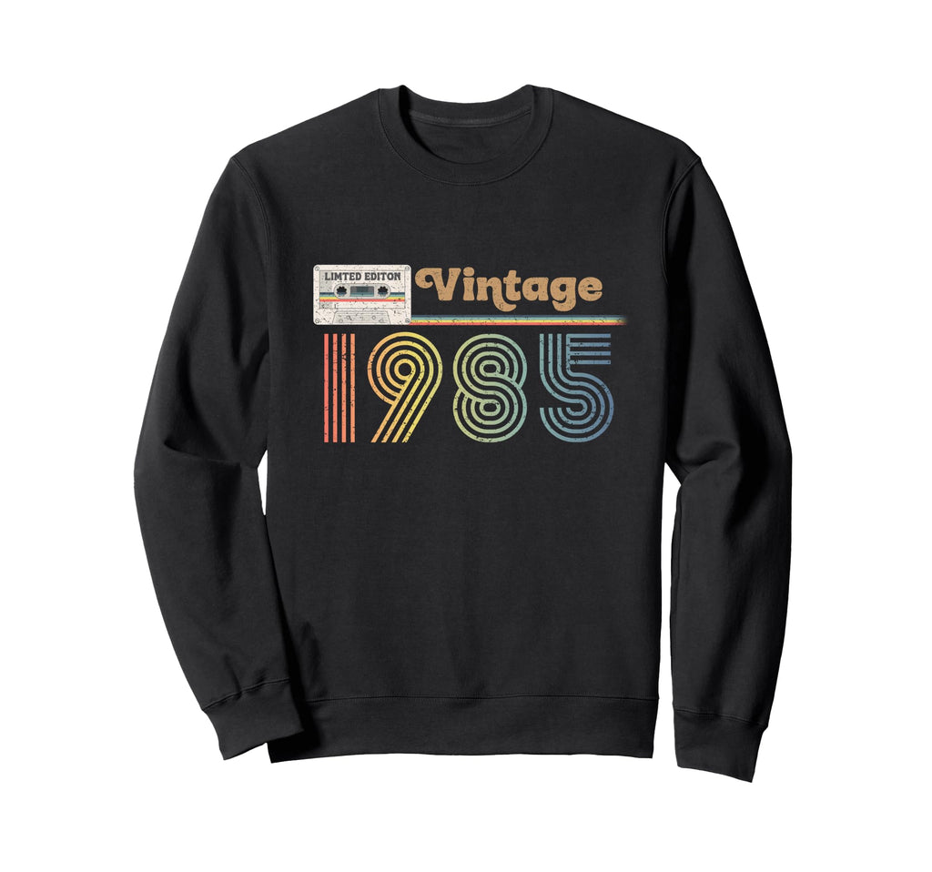 40Th Birthday Gifts 1985 Cassette Sweatshirt - Custom Art Print for Adults - T-Shirt, Sweatshirt, Hoodie