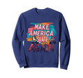 Funny Rollerskating Make America Skate Sweatshirt - Unique Graphic Unisex - T-Shirt, Sweatshirt, Hoodie