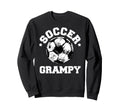 Soccer Grampy Soccer Ball Distressed Sweatshirt - Custom Art Print Unisex - T-Shirt, Sweatshirt, Hoodie
