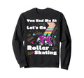 Roller Skating Skate 1970S Sweatshirt - Unique Graphic for Adults - T-Shirt, Sweatshirt, Hoodie