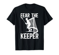 Fear Lacrosse Keeper Lacrosse T-Shirt - Minimalist Print Men Women - T-Shirt, Sweatshirt, Hoodie