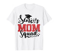 Senior Mom Squad Soccer Ball T-Shirt - Graphic Print Unisex - T-Shirt, Sweatshirt, Hoodie