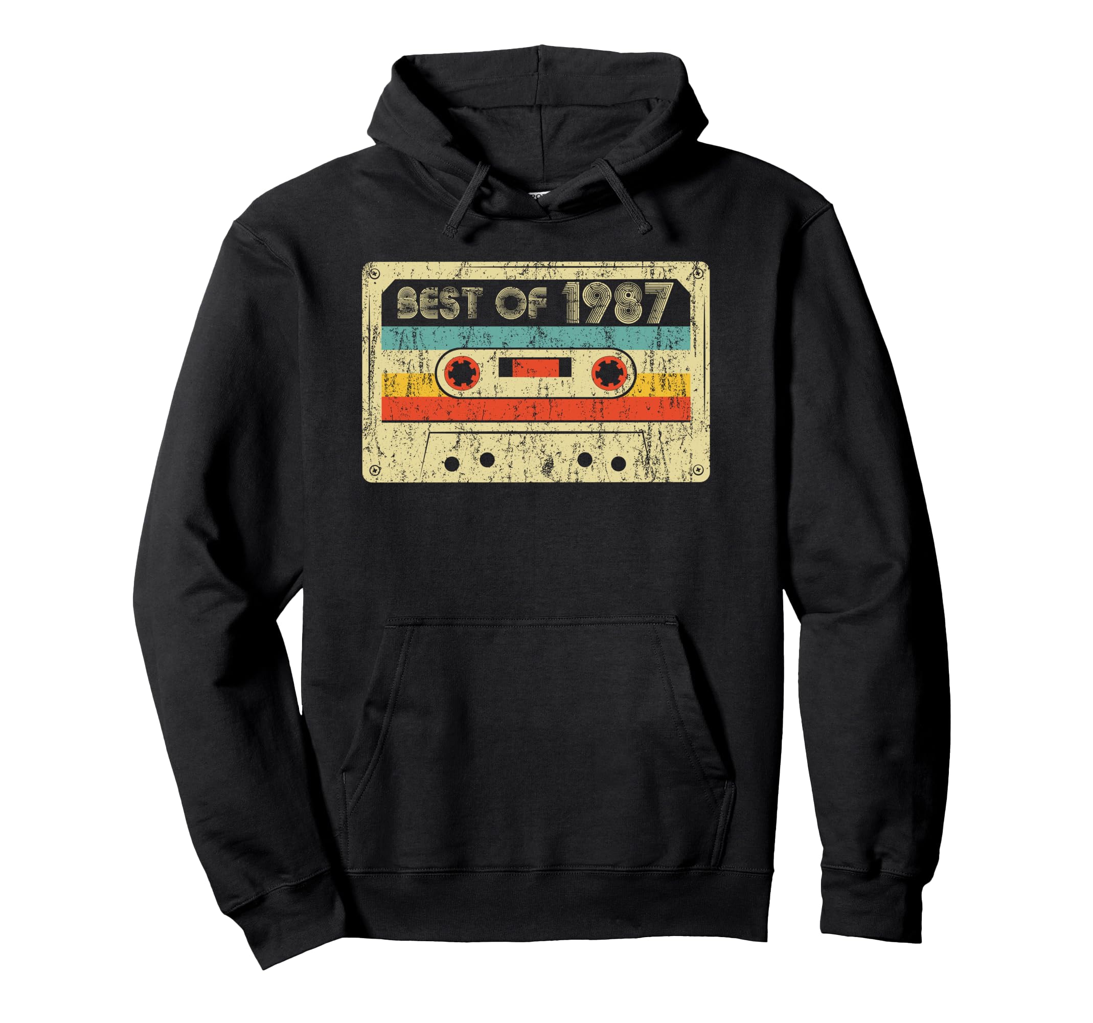 38Th Birthday Best 1987 Bday Hoodie - Fun Novelty Design for Adults - T-Shirt, Sweatshirt, Hoodie