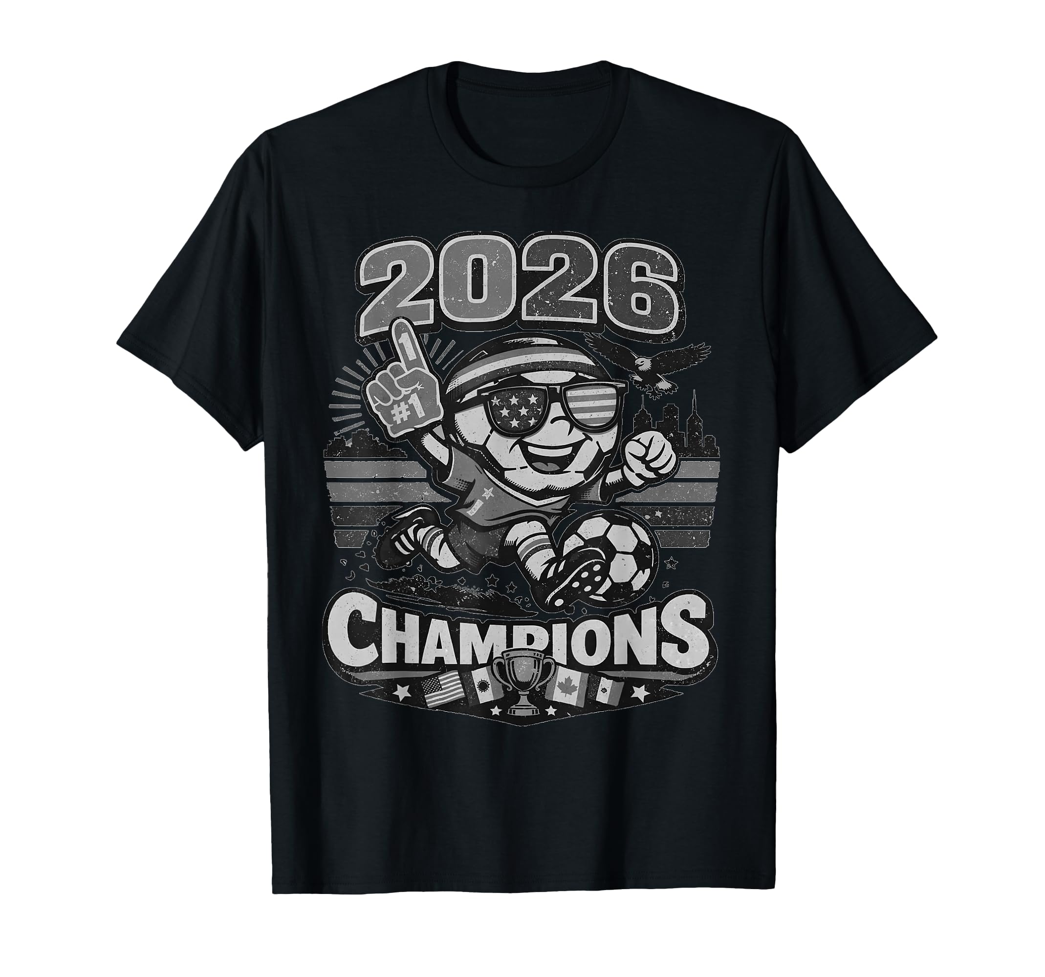 Soccer 2026 Champions Gift Club Fan T-Shirt - Streetwear Style Men Women - T-Shirt, Sweatshirt, Hoodie