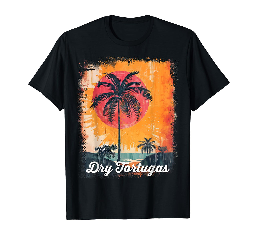 Dry Tortugas National Park Beach 70S T-Shirt - Aesthetic Graphic Men Women - T-Shirt, Sweatshirt, Hoodie
