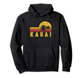 Kauai Surfing Hawaiian Hawaii Gifts Hoodie - Minimalist Print Men Women - T-Shirt, Sweatshirt, Hoodie