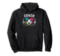 Soccer Coach Training Heart Beat Hoodie - Aesthetic Graphic Unisex - T-Shirt, Sweatshirt, Hoodie