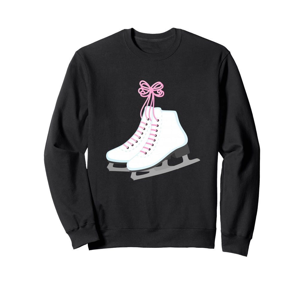 Ice Skate Figure Skating Skater Teen Sweatshirt - Unique Graphic Unisex - T-Shirt, Sweatshirt, Hoodie