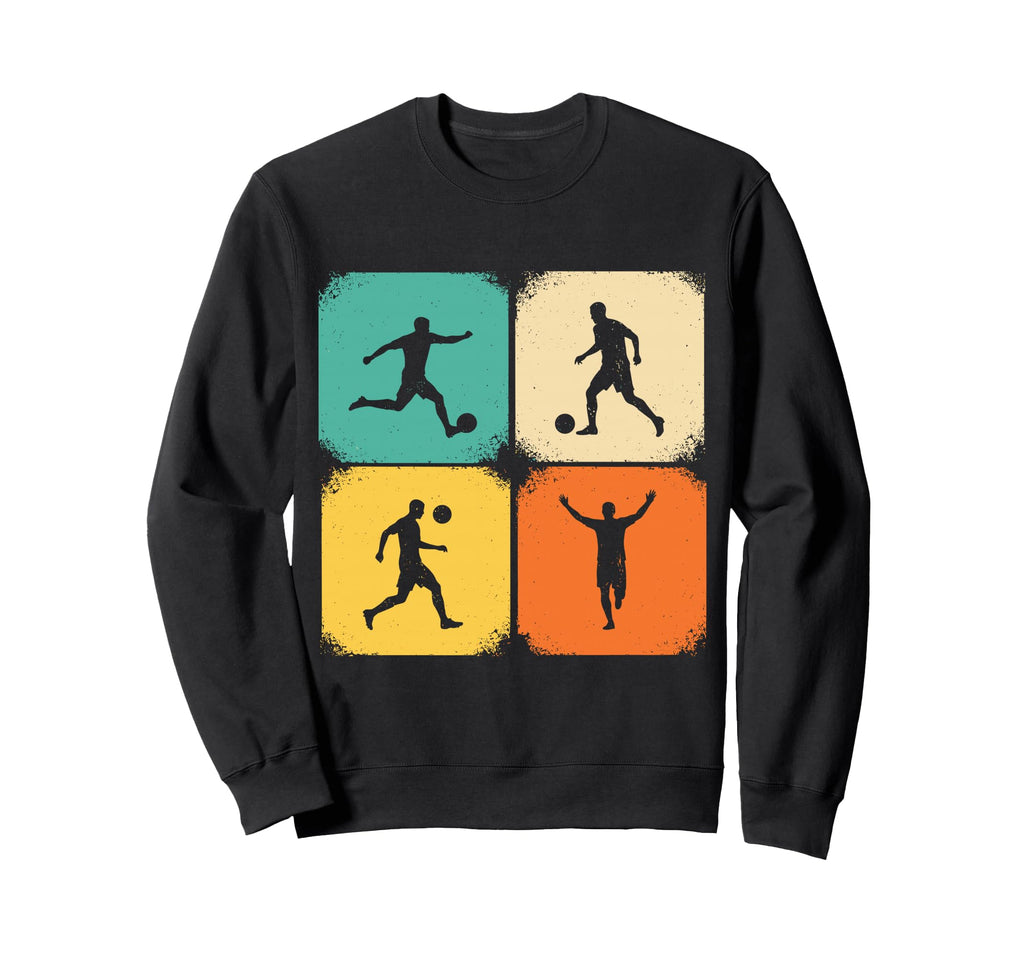 Distressed Soccer Player Sweatshirt - Fun Novelty Design for Adults - T-Shirt, Sweatshirt, Hoodie