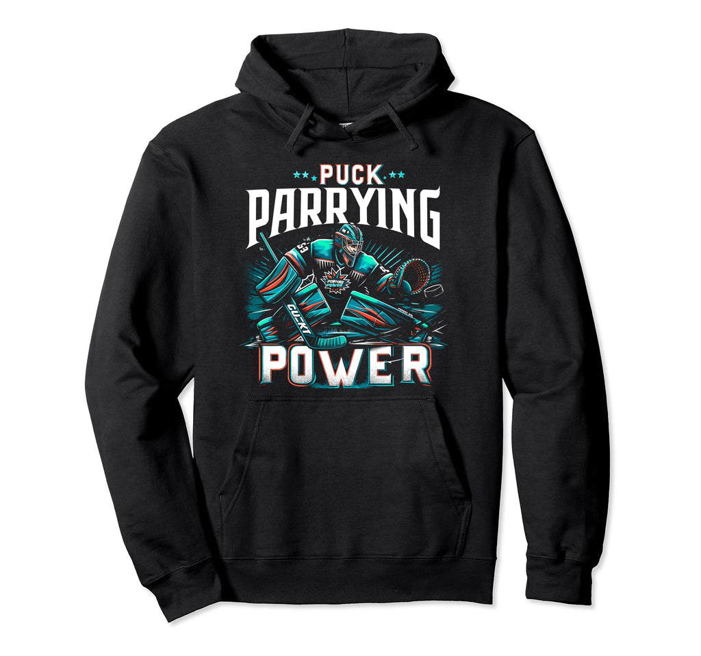 Ice Hockey Goalie Goaltender Keeper Hoodie - Aesthetic Graphic Men Women - T-Shirt, Sweatshirt, Hoodie