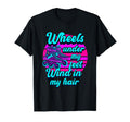 70S 80S Skates Roller Skating Wheels T-Shirt - Minimalist Print Unisex - T-Shirt, Sweatshirt, Hoodie