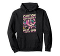 Break Into Spin Roller Skate Roller Hoodie - Trendy Graphic Men Women - T-Shirt, Sweatshirt, Hoodie