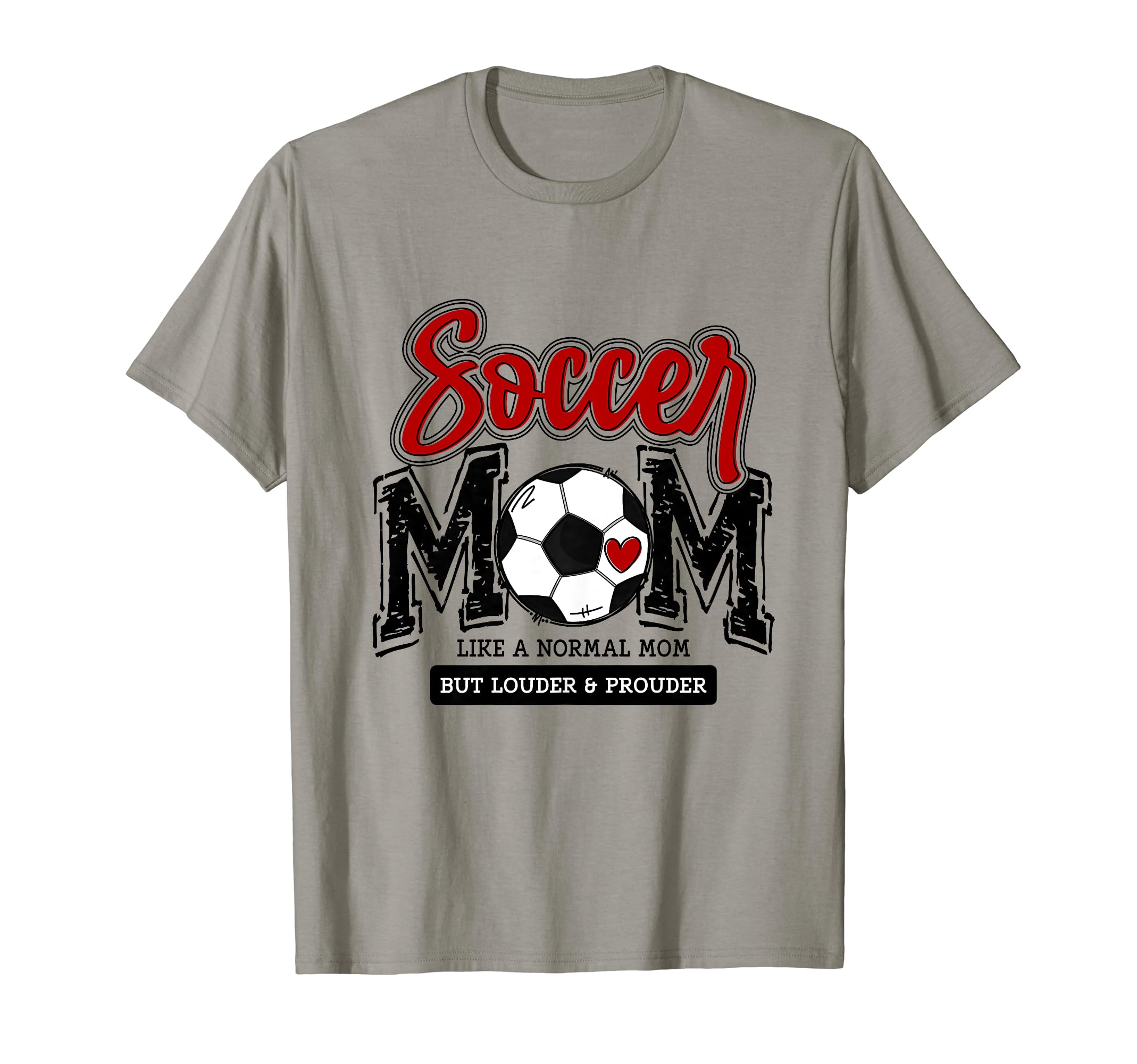 Soccer Mom Red Soccer Player Calls Me T-Shirt - Novelty Apparel Men Women - T-Shirt, Sweatshirt, Hoodie