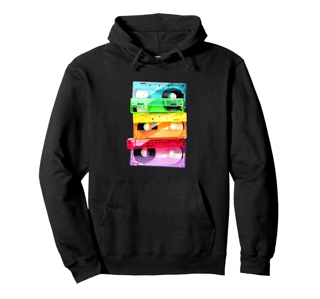 Vhs Cassette Tape 80S Hoodie - Novelty Apparel Unisex - T-Shirt, Sweatshirt, Hoodie