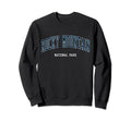 Rocky Mountain National Park Atheltic Sweatshirt - Graphic Print Unisex - T-Shirt, Sweatshirt, Hoodie