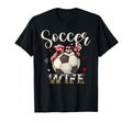 Soccer Wife Headband Leopard Soccer Ball T-Shirt - Graphic Print Men Women - T-Shirt, Sweatshirt, Hoodie