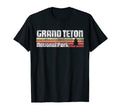 Grand Teton National Park 70S 80S 90S T-Shirt - Custom Art Print Unisex - T-Shirt, Sweatshirt, Hoodie