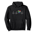 Suid Afrika Love And South African Flag Hoodie - Novelty Apparel Unisex - T-Shirt, Sweatshirt, Hoodie