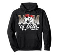 Mom Both Leopard Volleyball Soccer Mom Hoodie - Streetwear Style Unisex - T-Shirt, Sweatshirt, Hoodie