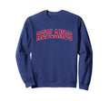 Redlands California Ca Sports Sweatshirt - Fun Novelty Design for Adults - T-Shirt, Sweatshirt, Hoodie