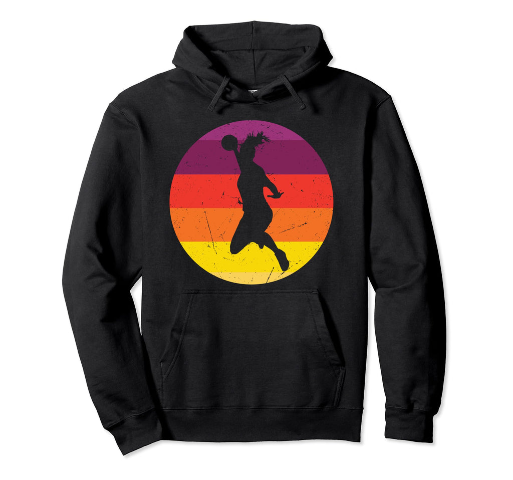 Handball Player Handball Sunset Handball Hoodie - Trendy Graphic Men Women - T-Shirt, Sweatshirt, Hoodie