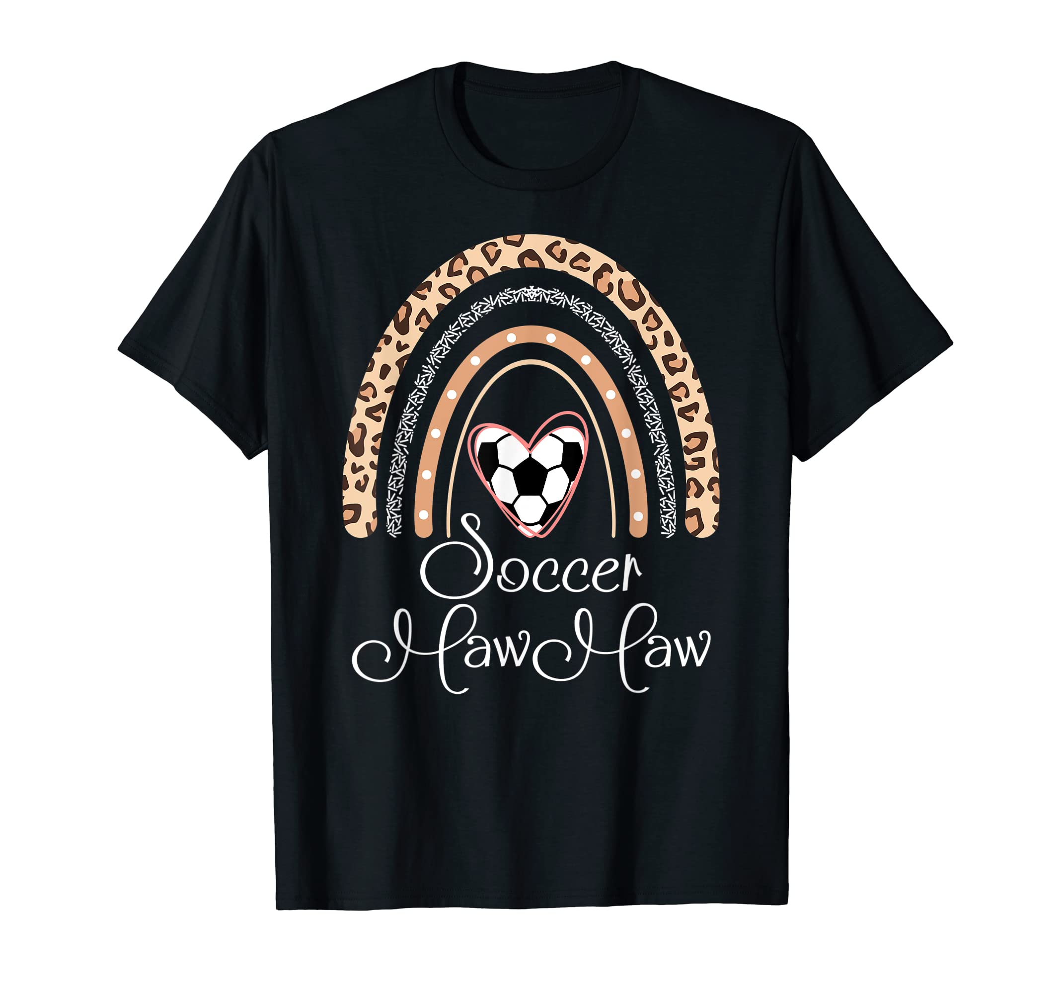 Soccer Mawmaw Boho Rainbow Funny Soccer T-Shirt - Novelty Apparel Unisex - T-Shirt, Sweatshirt, Hoodie