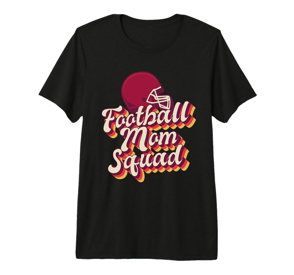 Football Mom Squad Soccer Helmet T-Shirt - Graphic Print Men Women - T-Shirt, Sweatshirt, Hoodie
