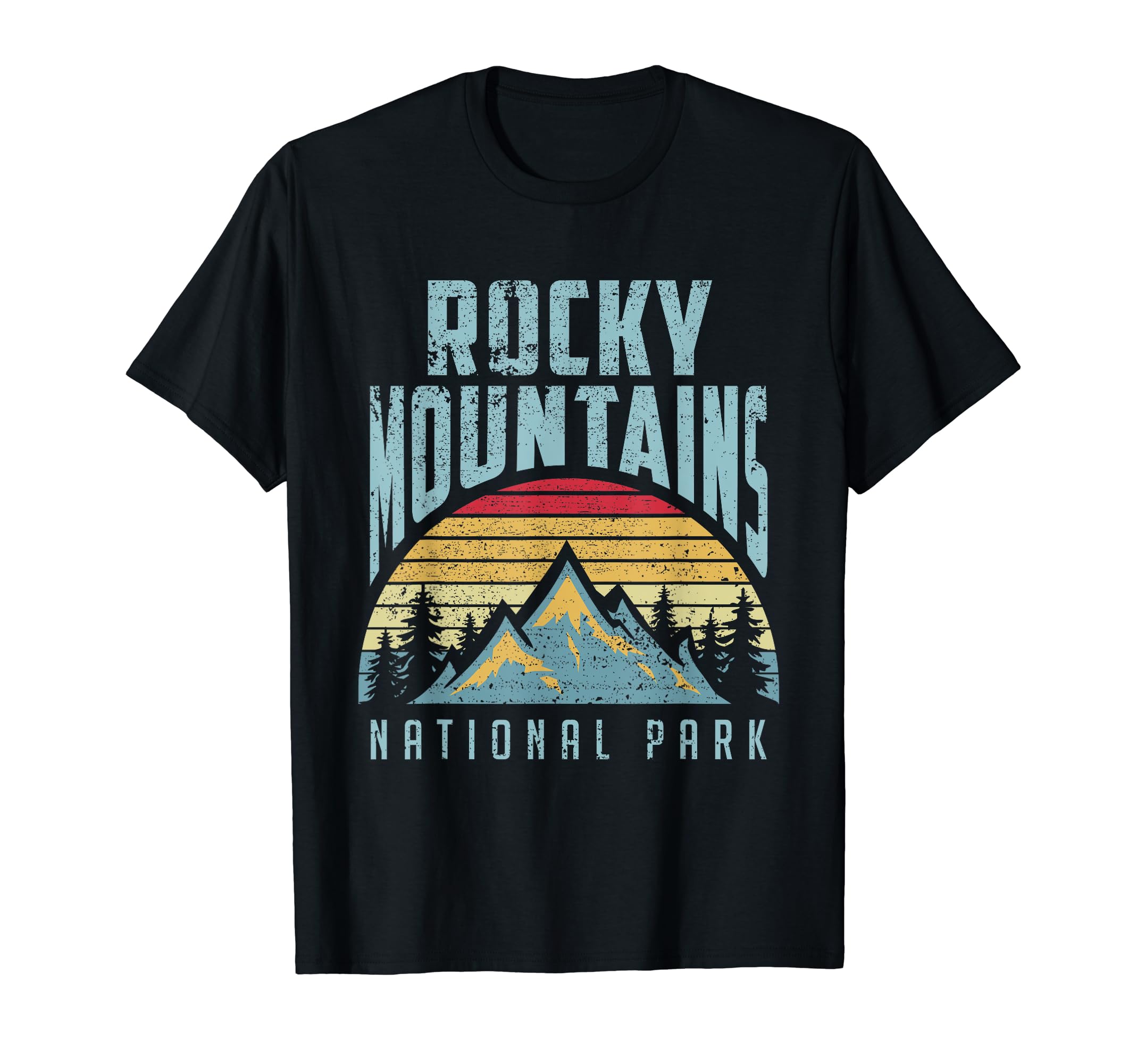 Rocky Mountains National Park T-Shirt - Streetwear Style for Adults - T-Shirt, Sweatshirt, Hoodie