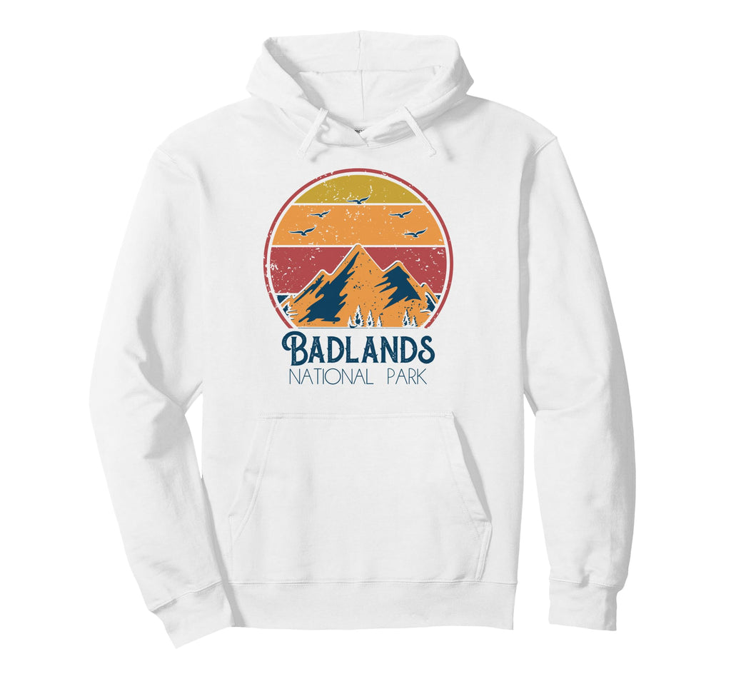 Badlands National Park Outdoor Hoodie - Custom Art Print Men Women - T-Shirt, Sweatshirt, Hoodie