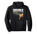 Foosaholic Foosball Table Football Hoodie - Novelty Apparel for Adults - T-Shirt, Sweatshirt, Hoodie