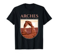 Arches National Park Hiking Camping Utah T-Shirt - Custom Art Print Unisex - T-Shirt, Sweatshirt, Hoodie