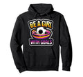 Soccer Female Players Be Goals Sayings Hoodie - Minimalist Print Men Women - T-Shirt, Sweatshirt, Hoodie