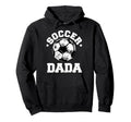 Soccer Dada Soccer Ball Distressed Hoodie - Aesthetic Graphic Men Women - T-Shirt, Sweatshirt, Hoodie