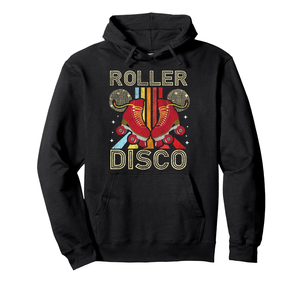 Roller Skating Skate 1970S Hoodie - Unique Graphic Unisex - T-Shirt, Sweatshirt, Hoodie