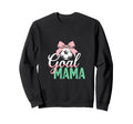 Goal Mama Soccer Bow Soccer Mom Sweatshirt - Custom Art Print Men Women - T-Shirt, Sweatshirt, Hoodie
