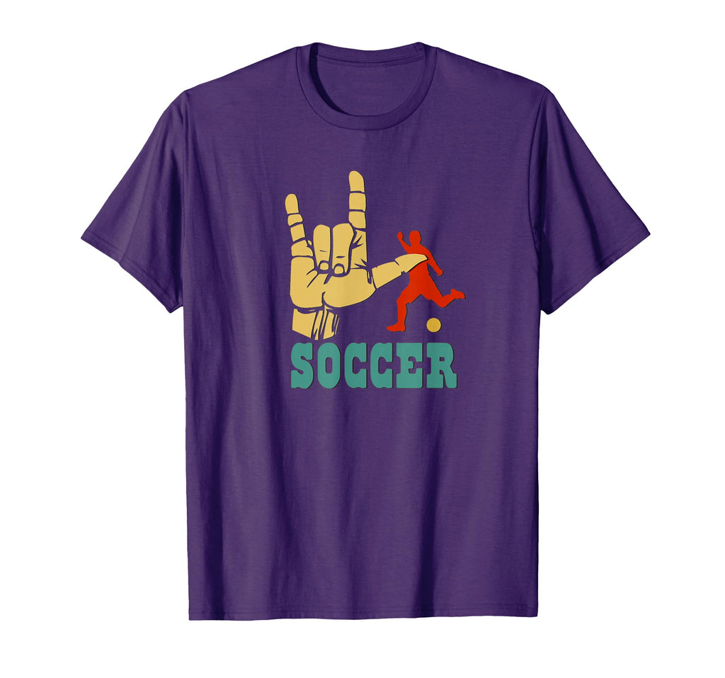 Asl Soccer I Love Soccer T-Shirt - Aesthetic Graphic Men Women - T-Shirt, Sweatshirt, Hoodie
