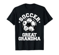Soccer Great Grandma Soccer Ball T-Shirt - Aesthetic Graphic Unisex - T-Shirt, Sweatshirt, Hoodie