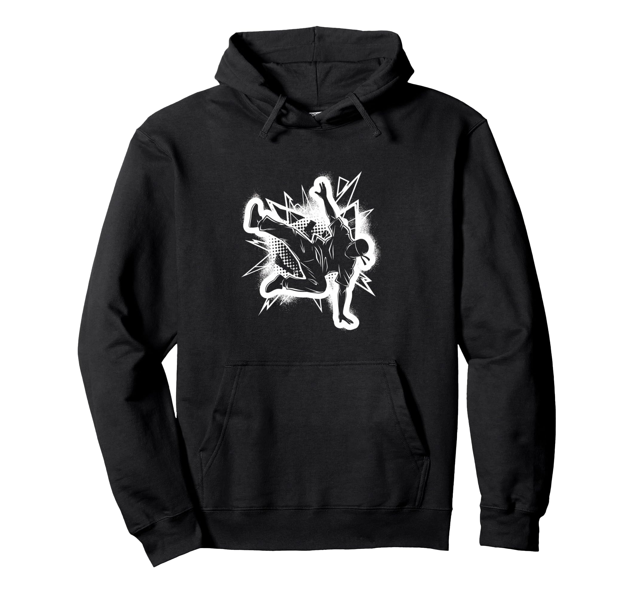 Break Dancer Hip Hop Old School Hoodie - Casual Everyday Wear for Adults - T-Shirt, Sweatshirt, Hoodie